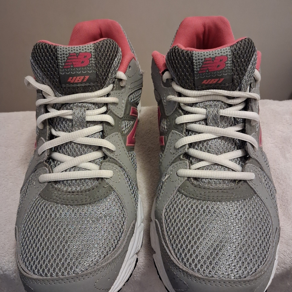 New Balance Pink and Gray Sneakers